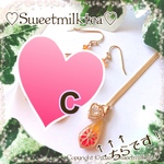 シンプルドロップネックレス C