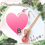 シンプルドロップネックレス B