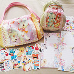 写真全部セット★グラニーバック＆ポーチ＆文具等★かわいいお得！