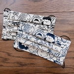 ✴︎新作‼︎セット販売‼︎残り1点✴︎色違いワイヤー入りプリーツマスク2枚セット(普通サイズ)