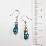 ブルートパーズのピアス＊