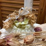 癒しと幸せを呼ぶ(^-^)妖精さんのバックチャームフィリア🍒180