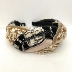 LINTON TWEED♡ツイスト型カチューシャ♡