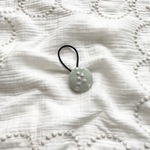 tambourine/light gray ヘアゴム＊中(30mm)