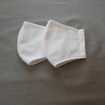 2枚組レース生地マスク(ホワイト)