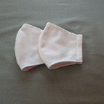 2枚組レース生地マスク(ピンク)