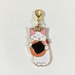マスクチャーム　おせんべい猫ちゃん