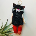 558❤️ぴー子★様　ご予約　ふわもこ黒猫chan