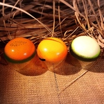 fruits703 フルーツグラスシリーズ “papaya”/ゆらゆらグラス(1個)