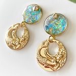 海辺に佇むマーメイド　ピアス/イヤリング