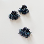 【2pcs navyblue #5】smallクラゲビーズパーツ