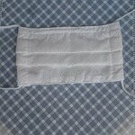 ～子供用マスク～サイズを選べる～コットン刺繍レース～ノーズワイヤー入りプリーツマスク～