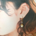 No.157 リボンつやパールピアス