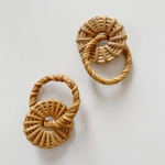 【2pcs】ラタン2連parts