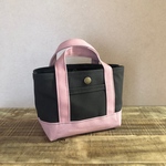 【送料込】帆布でほっこりミニトート no.160