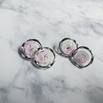 【ichigo milk】ピアス　ねじねじフープ　