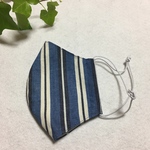 接触冷感立体夏マスク　播州織