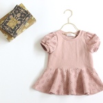 アンティークローズ/peplum  puffsleeve 