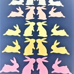 うさぎのアルバム素材5色40枚セット