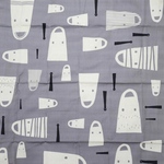 淡路島　どうたく　風呂敷　グレー　75cm×75cm