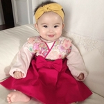 ☆花文様②アイボリー♥お食い初め♡お正月♡初節句♡出産祝い♡女の子