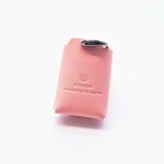 👝　バケット♪スマートキーケース　👝　 ヌメ革　桜ピンク