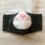 立体マスク　キッズ　子ども用　動物モチーフ　猫