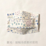 プリーツマスク 〈ガーデン②〉