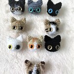 オーダー品☆mouchan-mama様【送料無料】小さい猫ちゃん＆ワンちゃん＊あみぐるみ