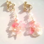 紫陽花classy　weddingｲﾔﾘﾝｸﾞ/ﾋﾟｱｽ(pink)