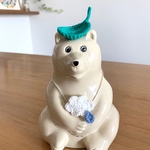 しろくまくんのはっぱ