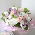 ★まだ間に合う母の日★母の日豪華芍薬季節のお花★フラワーアレンジ　開店花　開店お祝い　お誕生日　フラワーギフト　結婚記念日　お祝い　退職祝い　新築祝い　両親贈呈品　フラワーアレンジメント　発表会　