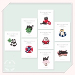 【CX17】スマホ手帳シール/刺繍たっぷり　アイロンワッペン　3枚分動物の遊び