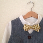 再販7  キッズ  リバティ蝶ネクタイ（ジョナサン）