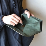 ゆったり使える長財布「オアシス・月桂樹」