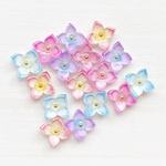 ぷちっと紫陽花のピアス/イヤリング