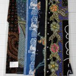 バティックのはぎれ　ジャワ更紗のはぎれ　Batik　蝋けつ染　染色