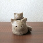 おんぶ土にゃんこ