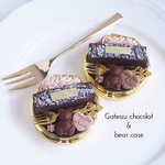 スティックガトーショコラとクマのピルケース(大）