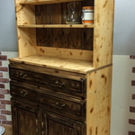 Antiqueエイジング加工♪カップボード★