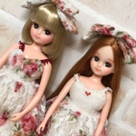 今だけセール　リカちゃんサイズ　22cmドールサイズ　5月のローズガーデン