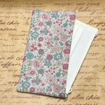 マスクケース☆内側ラミネート ファイル型マスクポーチ 花柄