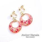 本物のお花ピアス/イヤリング