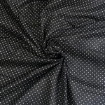 ローン【布 110×50】2mmドット ネイビー
