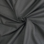 ローン【布 110×50】1mmドット ブラック