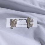 pearls #1 ケシパールピアス