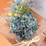 紫陽花のナチュラルスワッグ花束②【送料込】