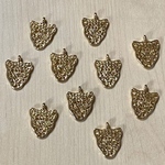 ●15㎜● GOLD LEOPARD CHARM PARTS