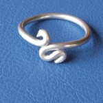 ゼロ磁場経絡リング2個セット 　手足の各指にはめて気を流す　