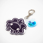 金魚アクリルキーホルダー：七宝（しっぽう）
